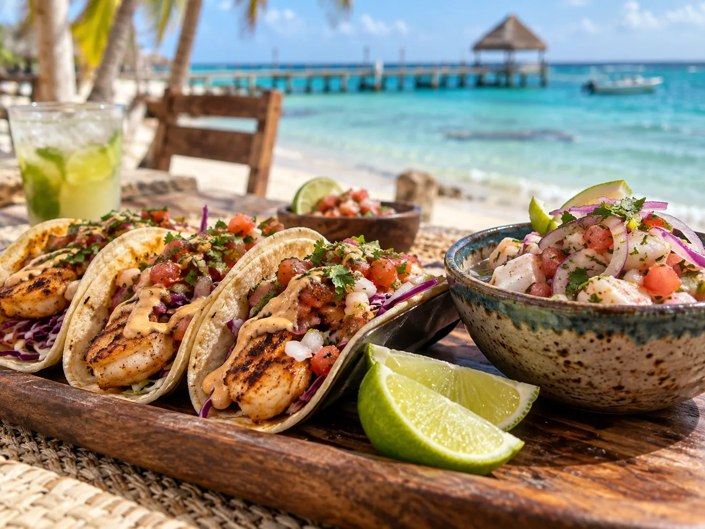 Imagen ilustrativa de alimentos en Mahahual